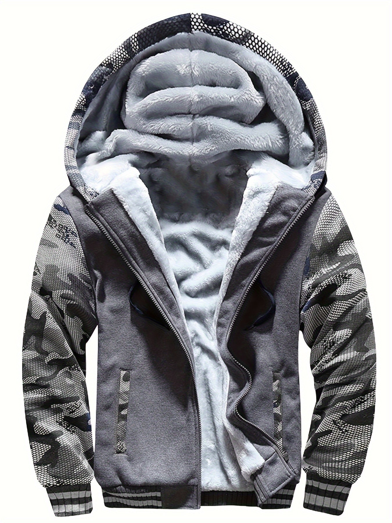 Men's Fleece Jacket | Windproof, Casual | Regular Fit 2