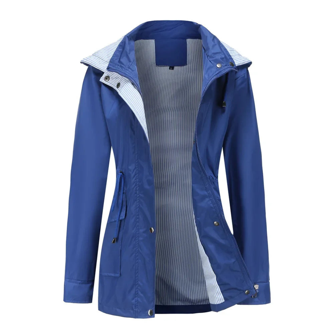 Trench Coat for Men | Water-Resistant, Removable Hood | Long Cut 6