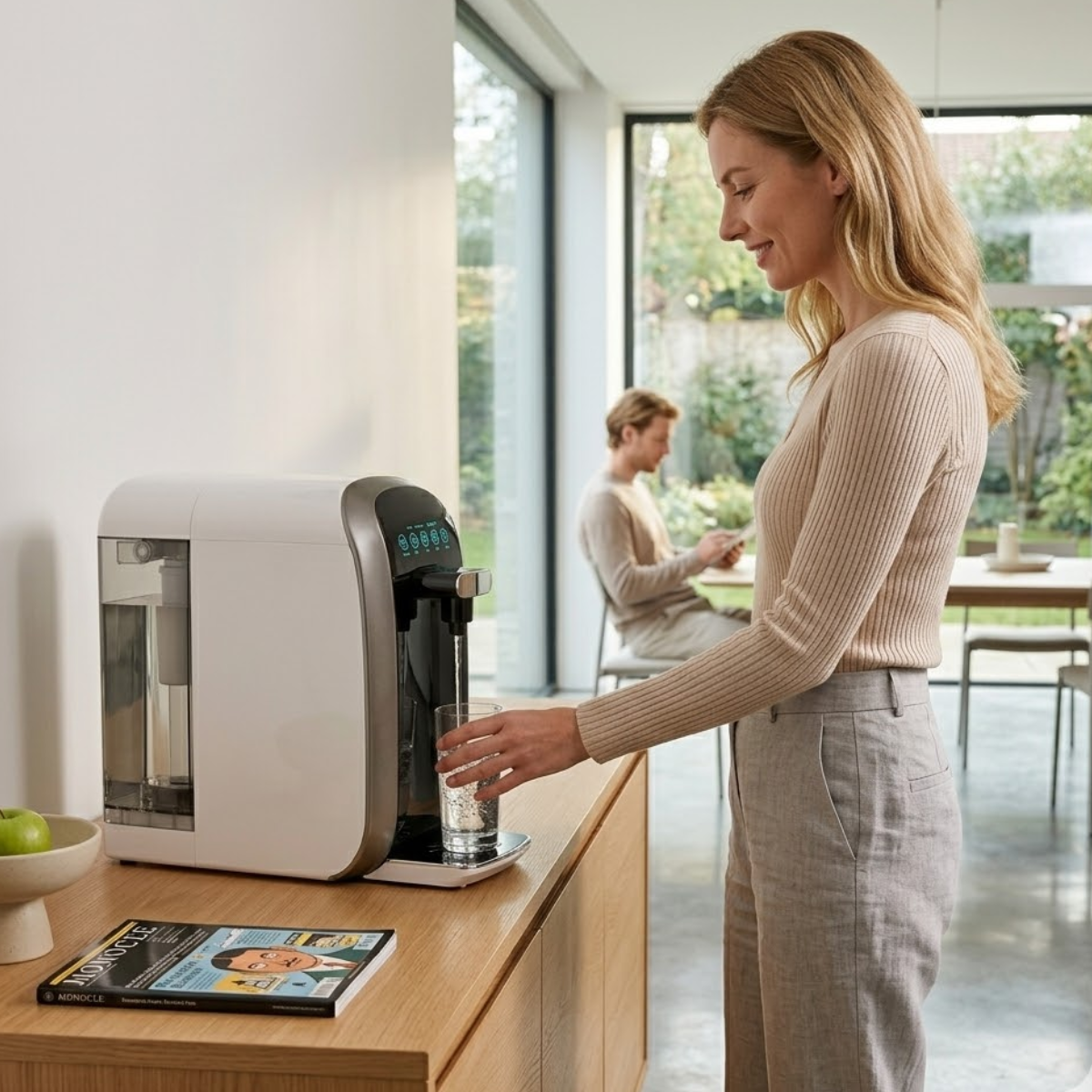 Countertop Reverse Osmosis Water Filter With UV Purifier System