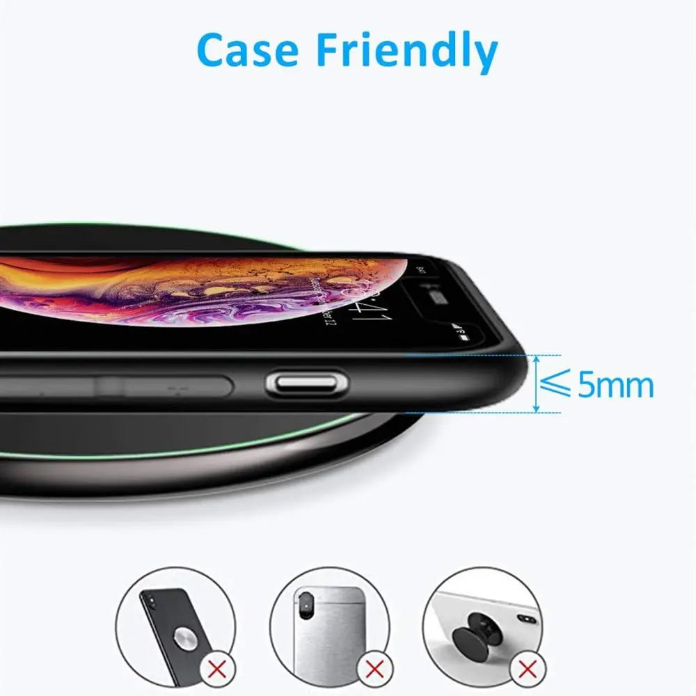 30W Fast Wireless Charging Pad | Premium USB-C Charging Cable MagSafe Charger for Apple iPhone, Samsung & Android - Fast Wireless Charging Pad 3