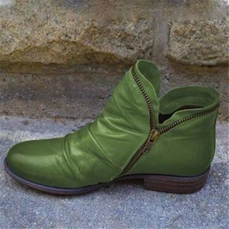 Ankle Boots for Women, Side-Zip, Ruched Detail | Everyday Comfort 5