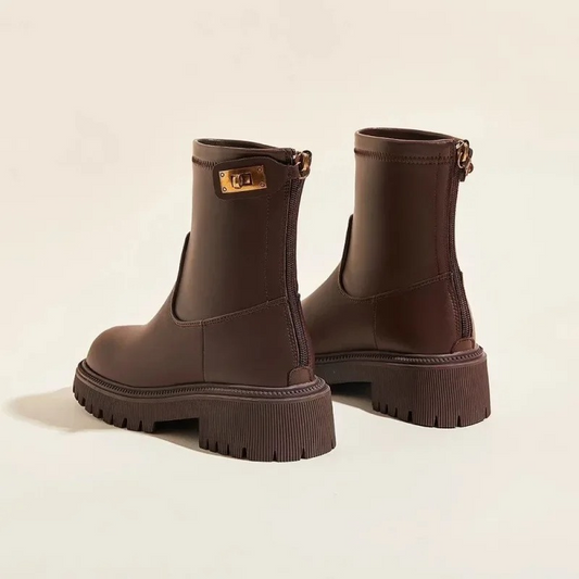 Ankle Boots for Women, Zippered, Sleek Design | Everyday Wear 2