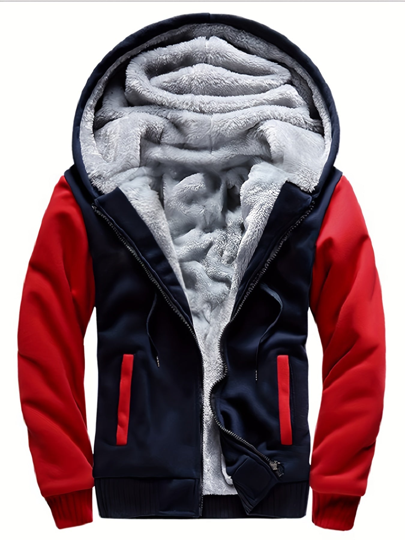 Men's Fleece Jacket | Windproof, Casual | Regular Fit 7