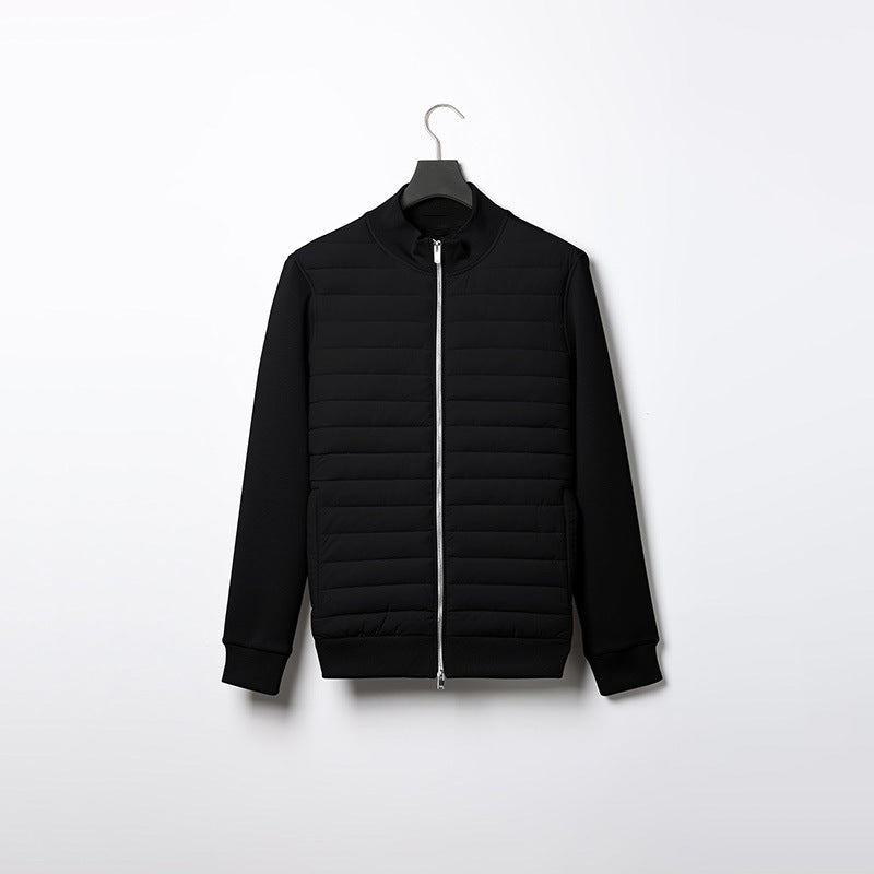 Men's Quilted Jacket | Water-Repellent, Stand-Up Collar | Winter 4