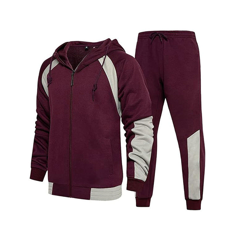 Men's Tracksuit, Hooded, Breathable Fabric | Regular Fit | Red
