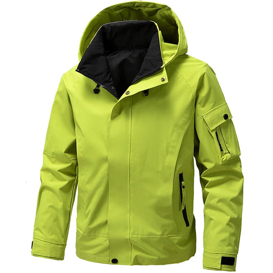 Softshell Jacket for Men | Water-Resistant, Hooded | 0