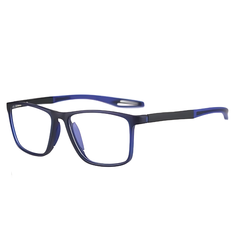 Ultra-light multifocal reading glasses for women and men - high-quality polycarbonate - for near and far - wall clock 4