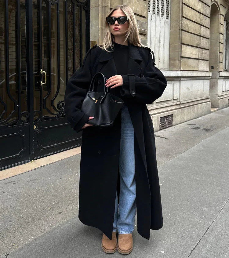 Womens Coat, Oversized Longline | Winter 0