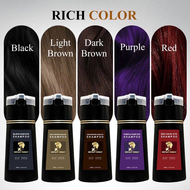 Instant Hair Dye Shampoo